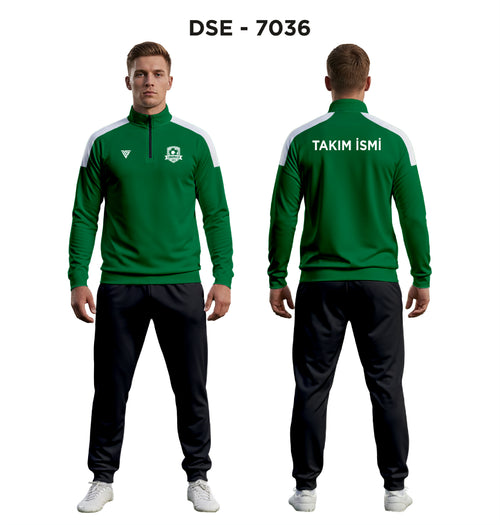 DSE 7036 Yeşil-Beyaz Eşofman Takımı