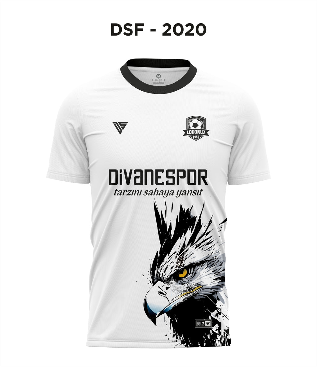 DSF 2020 Beyaz-Siyah Futbol Forma