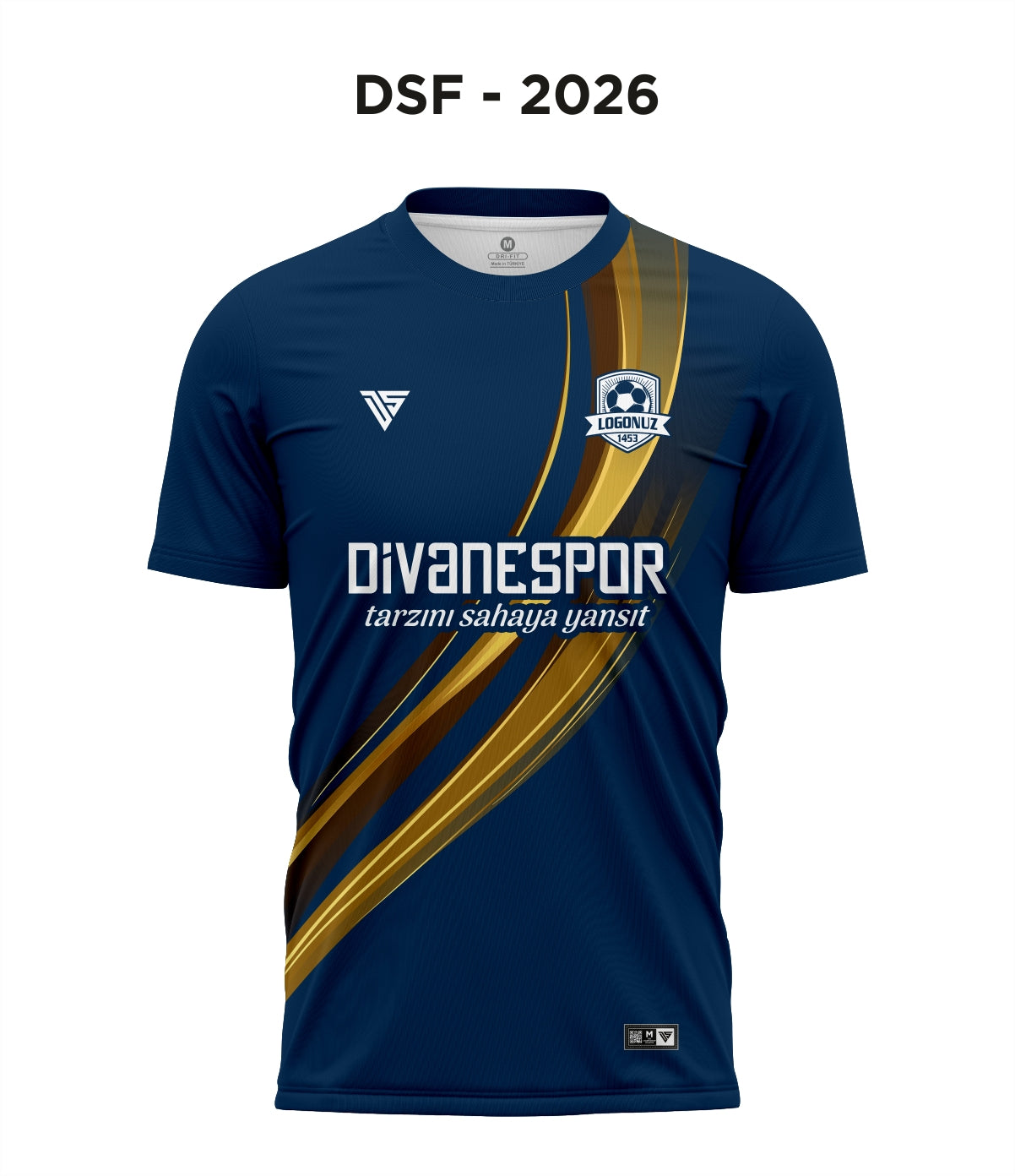 DSF 2026 Lacivert-Gold Futbol Forma