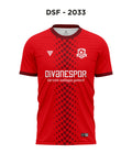 DSF 2033 Kırmızı-Bordo Futbol Forma