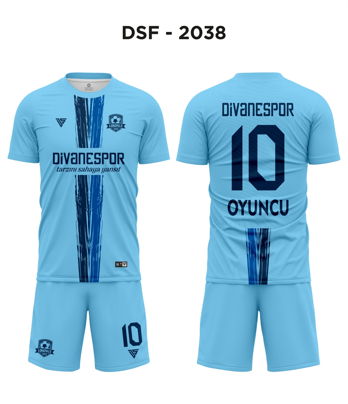 DSF 2038 Mavi-Lacivert Futbol Forma