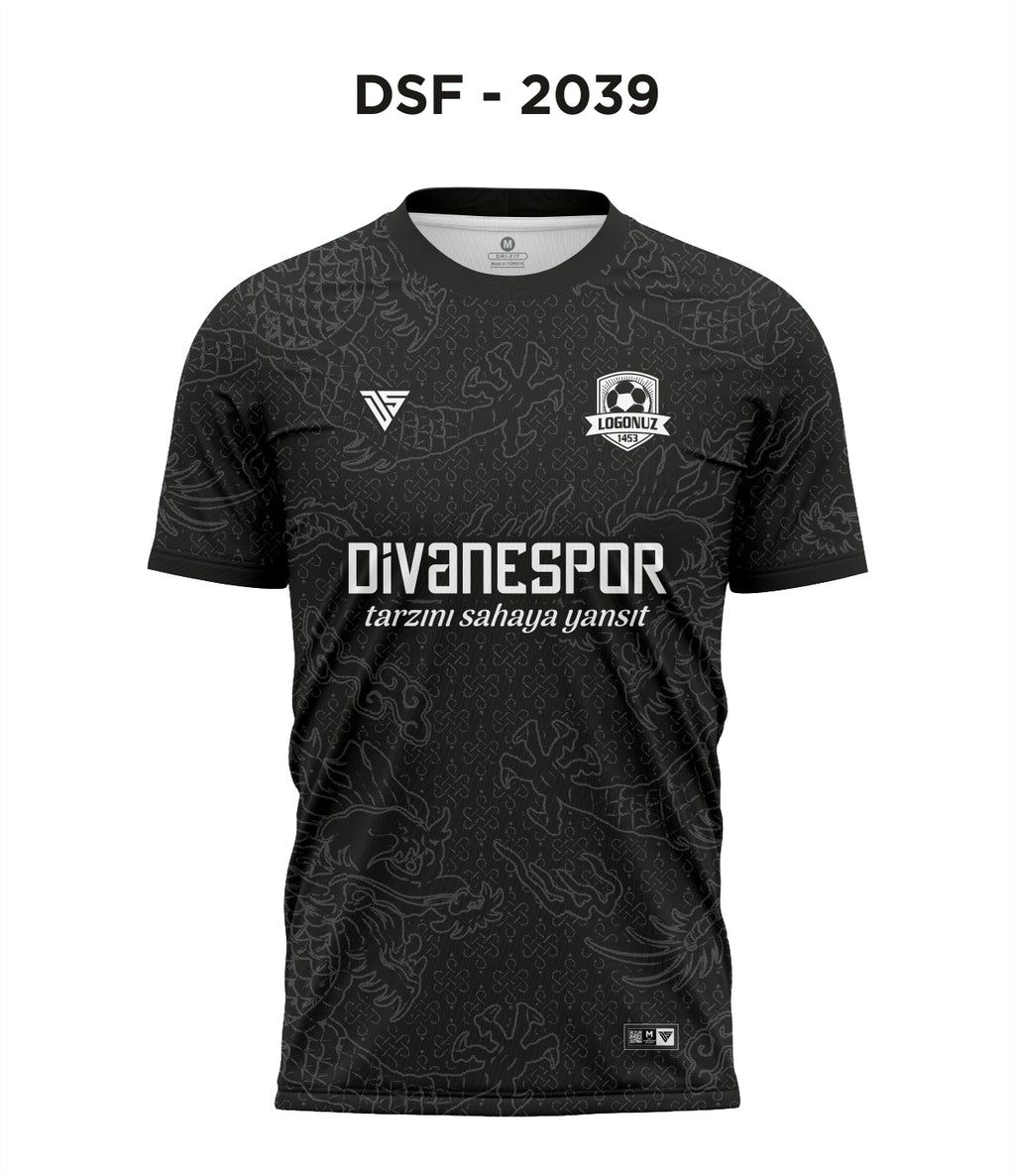 DSF 2039 Siyah-Antrasit Futbol Forma
