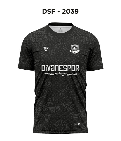 DSF 2039 Siyah-Antrasit Futbol Forma