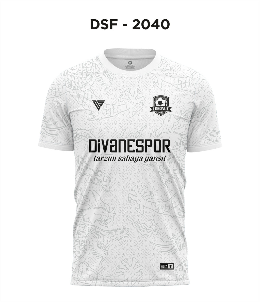 DSF 2040 Beyaz-Gri Futbol Forma
