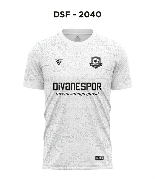 DSF 2040 Beyaz-Gri Futbol Forma