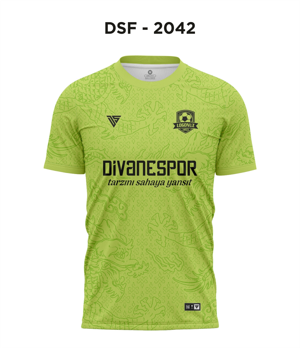 DSF 2042 Citro-Fıstık Yeşil Futbol Forma