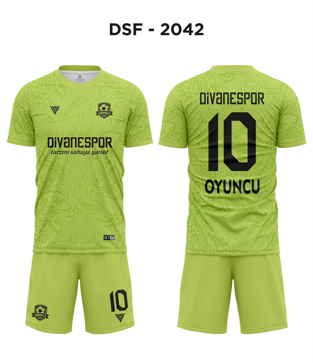 DSF 2042 Citro-Fıstık Yeşil Futbol Forma