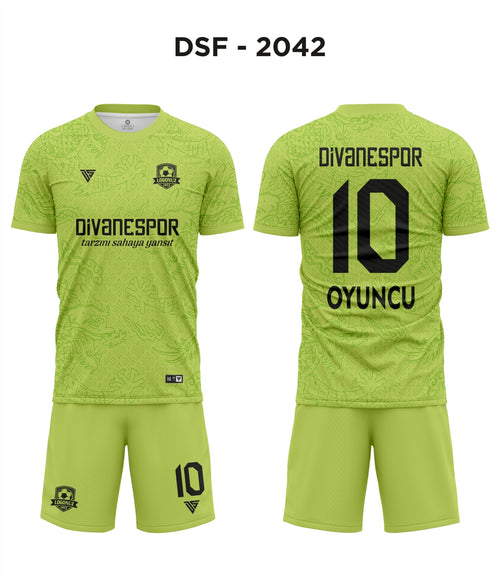 DSF 2042 Citro-Fıstık Yeşil Futbol Forma