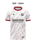 DSF 2044 Beyaz-Bordo Futbol Forma