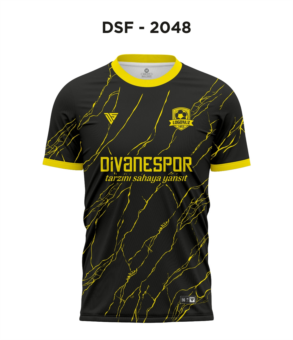 DSF 2048 Siyah-Sarı Futbol Forma