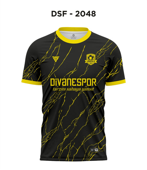 DSF 2048 Siyah-Sarı Futbol Forma