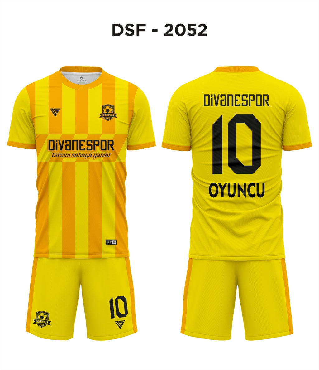 DSF 2052 Sarı Futbol Forma