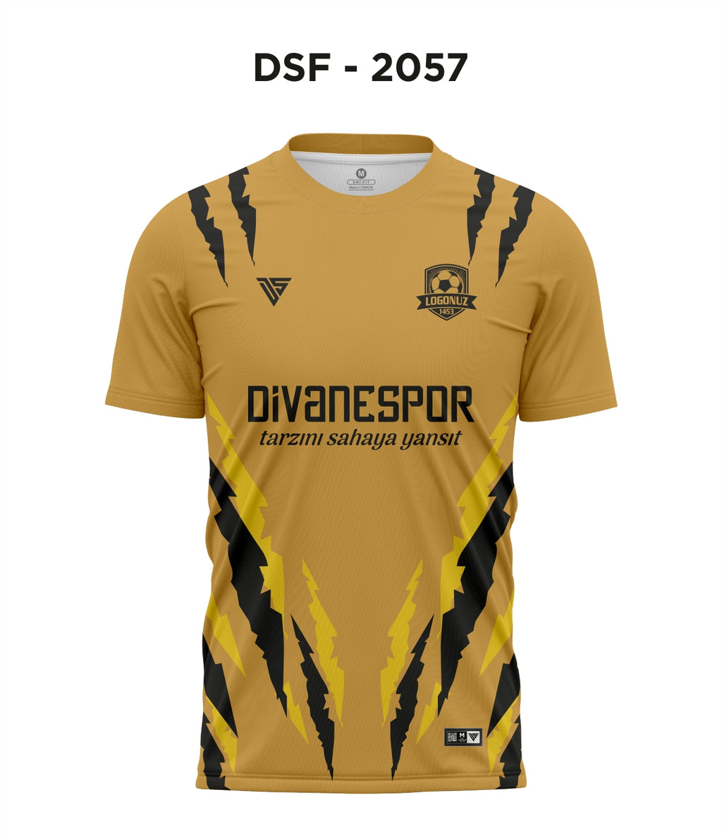 DSF 2057 Gold-Siyah Futbol Forma