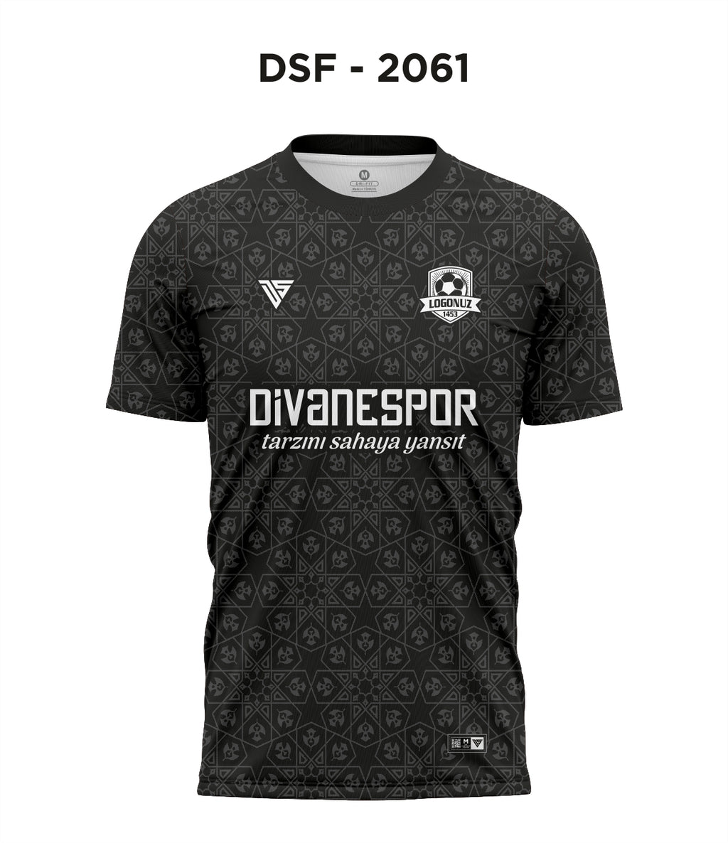 DSF 2061 Siyah-Antrasit Futbol Forma
