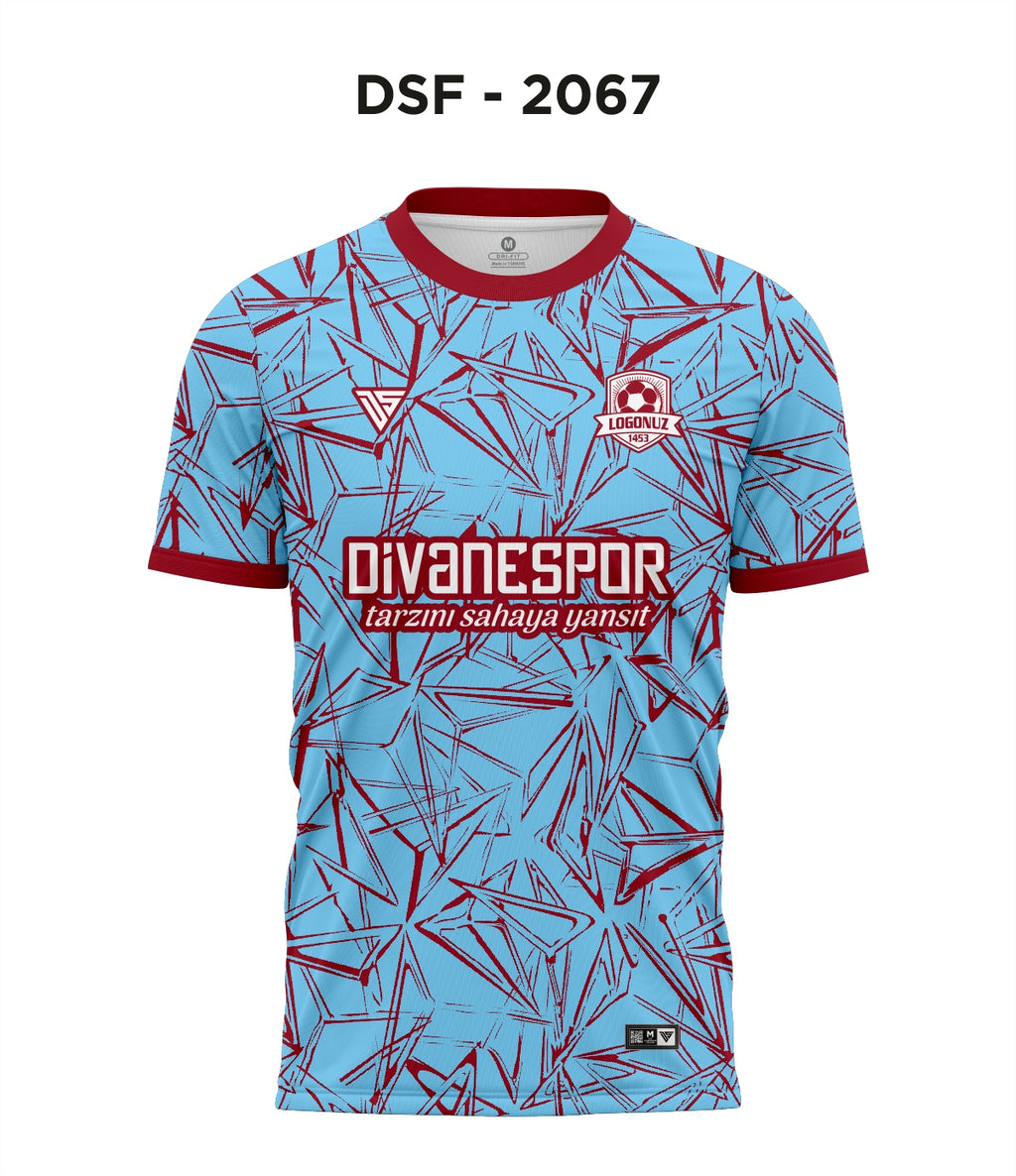 DSF 2067 Mavi-Bordo Futbol Forma