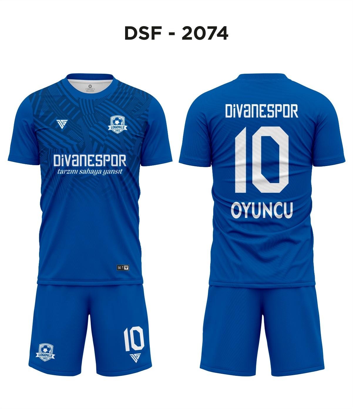 DSF 2074 Mavi-Lacivert Futbol Forma