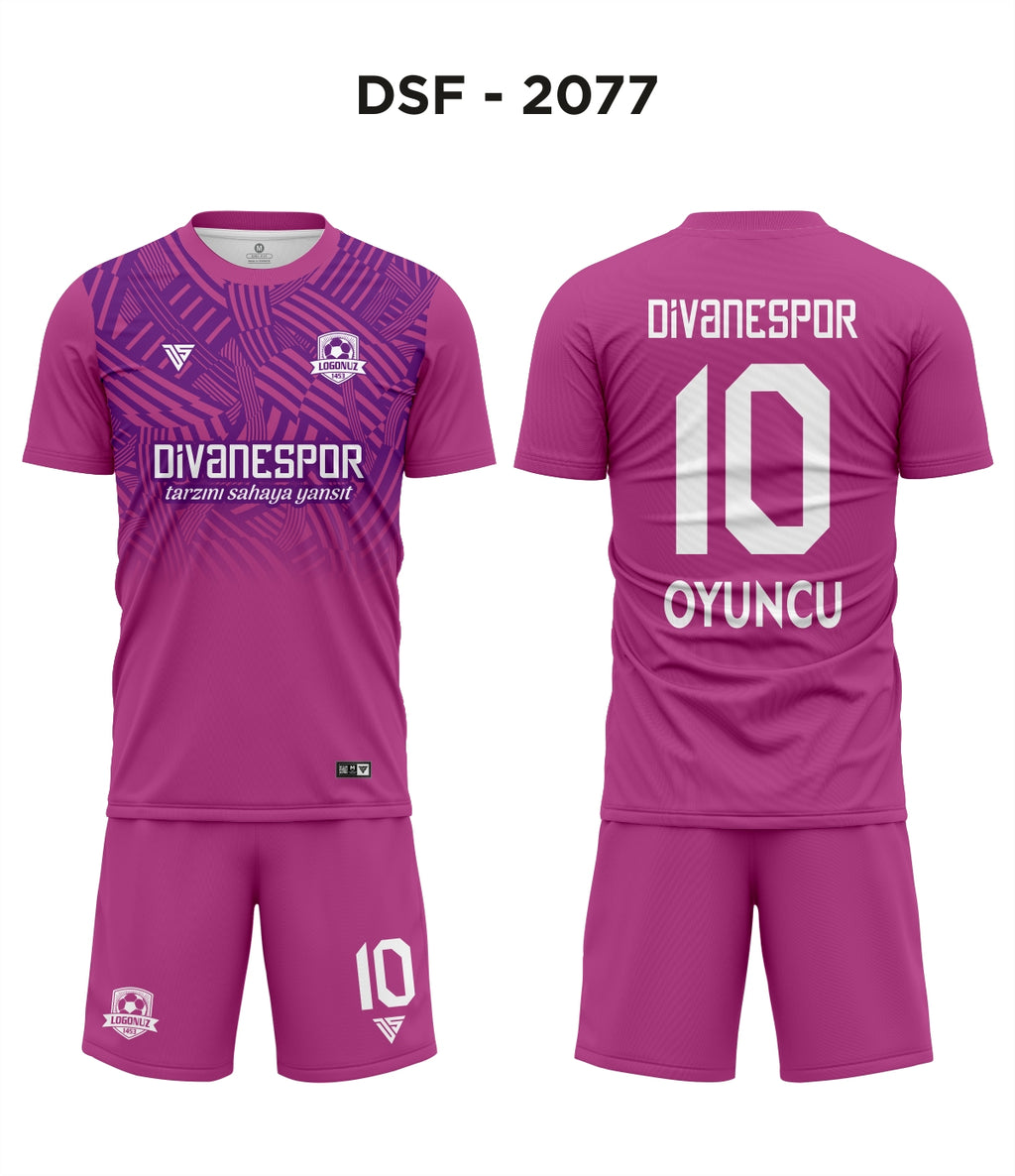 DSF 2077 Mor Futbol Forma