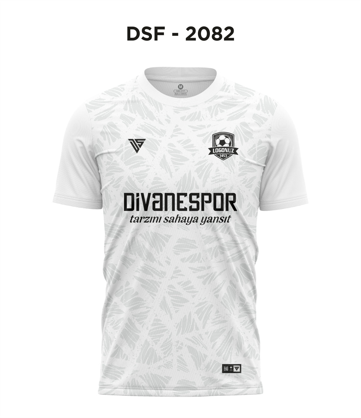 DSF 2082 Beyaz-Gri Futbol Forma