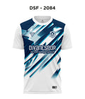 DSF 2084 Beyaz-Lacivert-Turkuaz Futbol Forma
