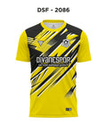 DSF 2086 Siyah-Kırmızı-Beyaz Futbol Forma