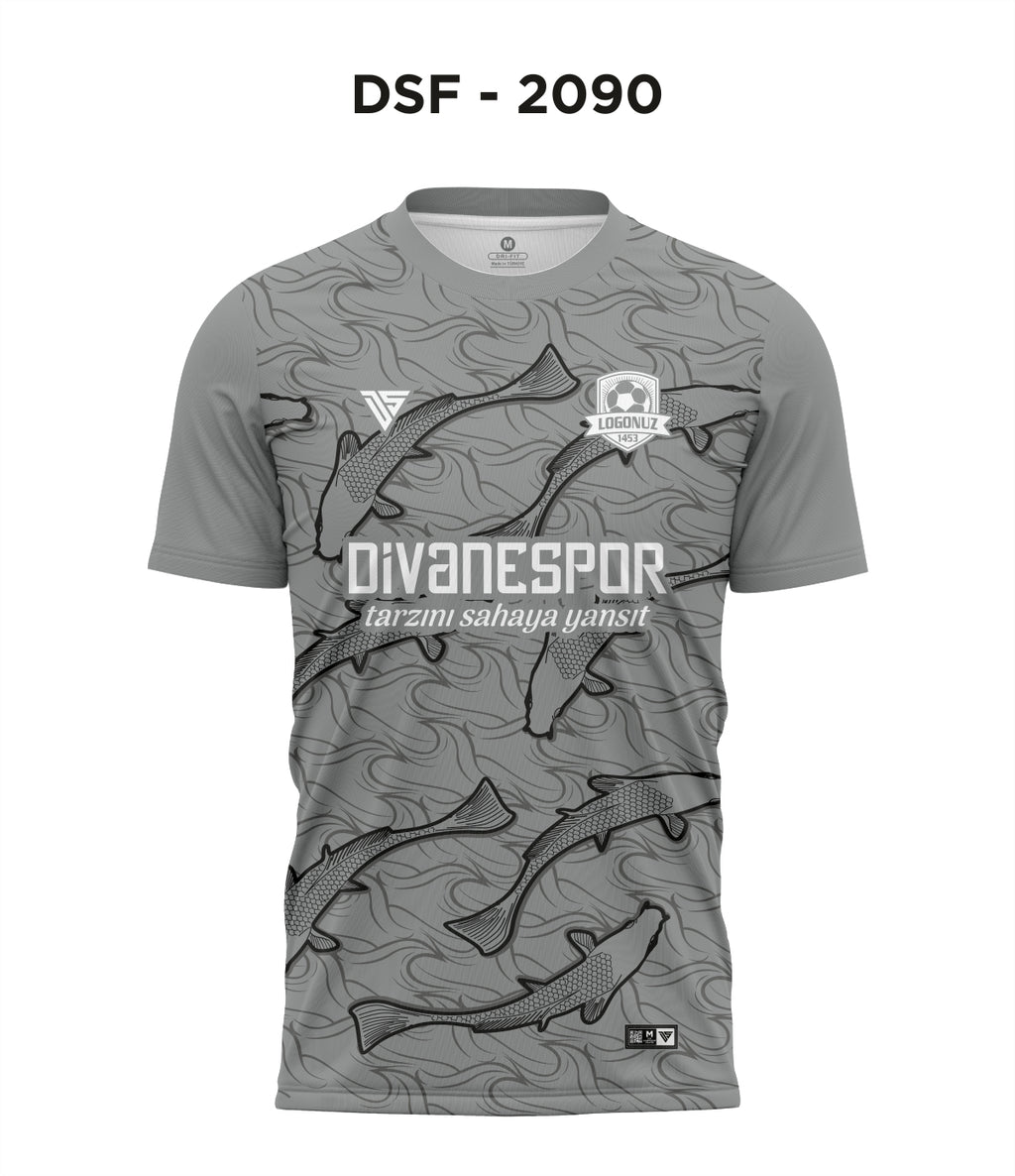 DSF 2090 Gri-Siyah Futbol Forma