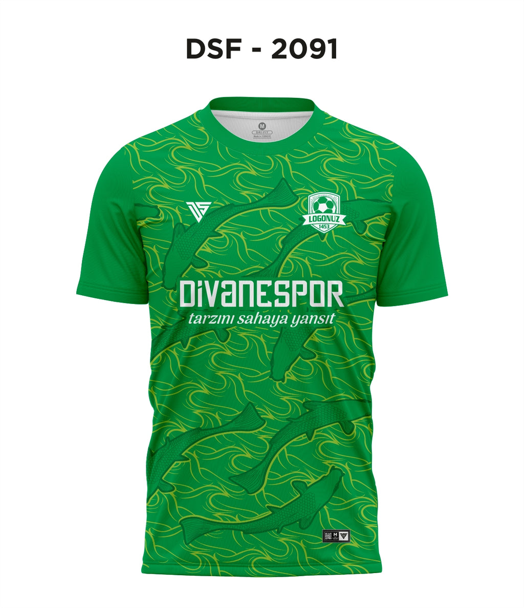 DSF 2091 Yeşil-Citro Futbol Forma