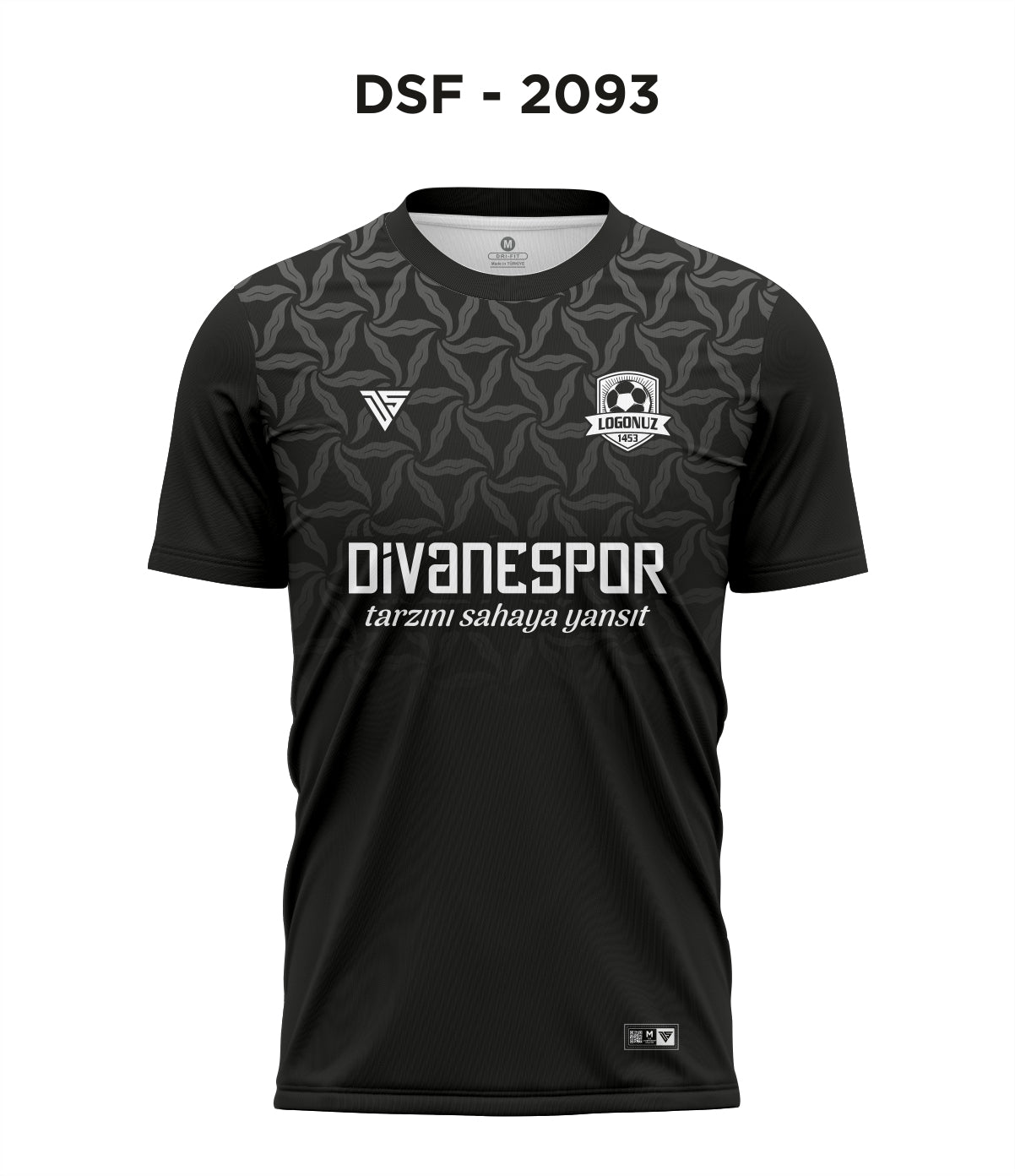 DSF 2093 Juventus Siyah Futbol Forma