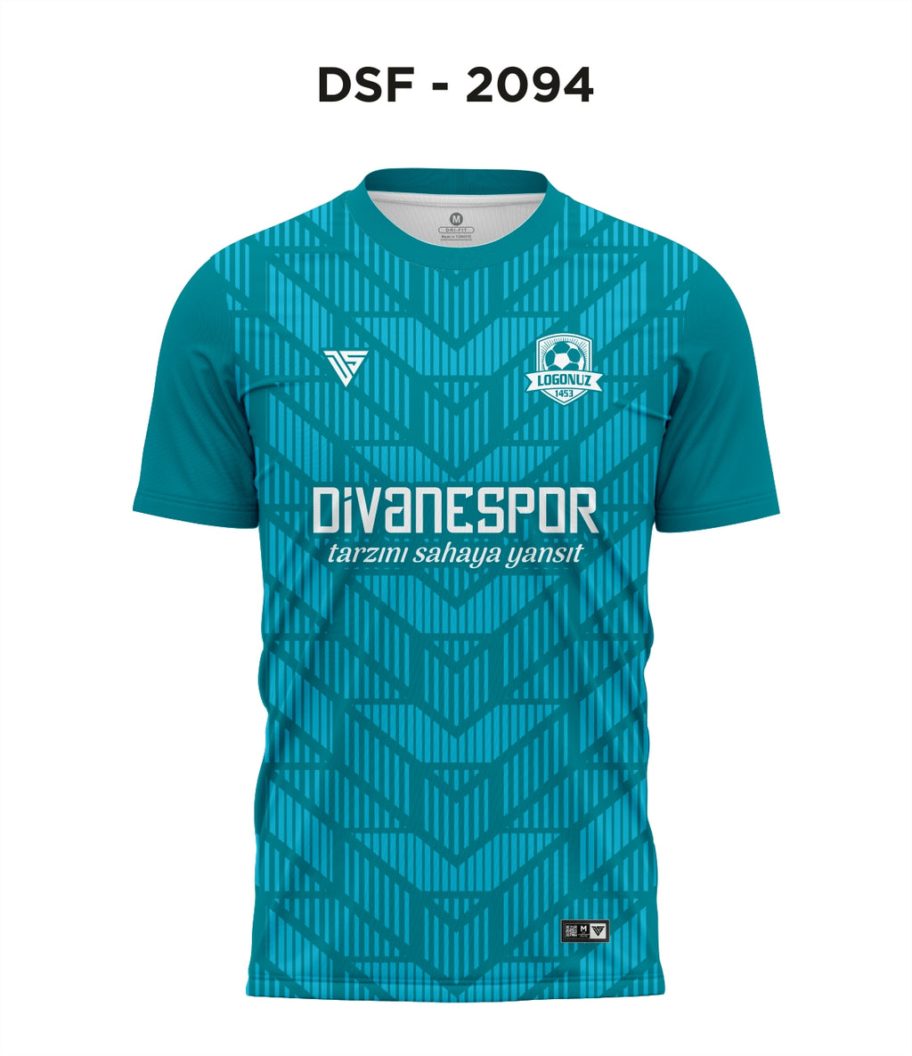DSF 2094 Almanya Turkuaz Futbol Forma
