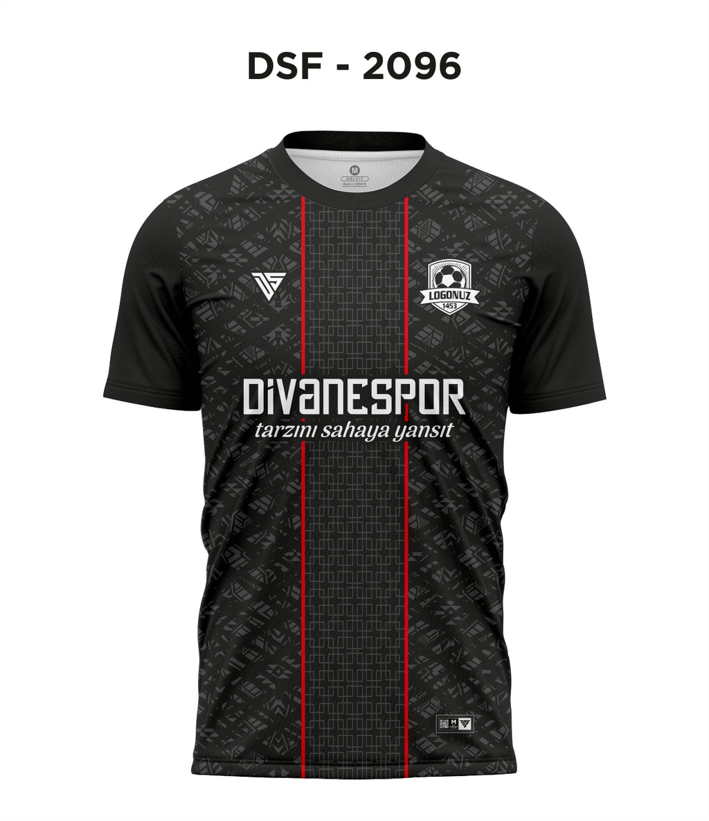 DSF 2096 Almanya Siyah Futbol Forma