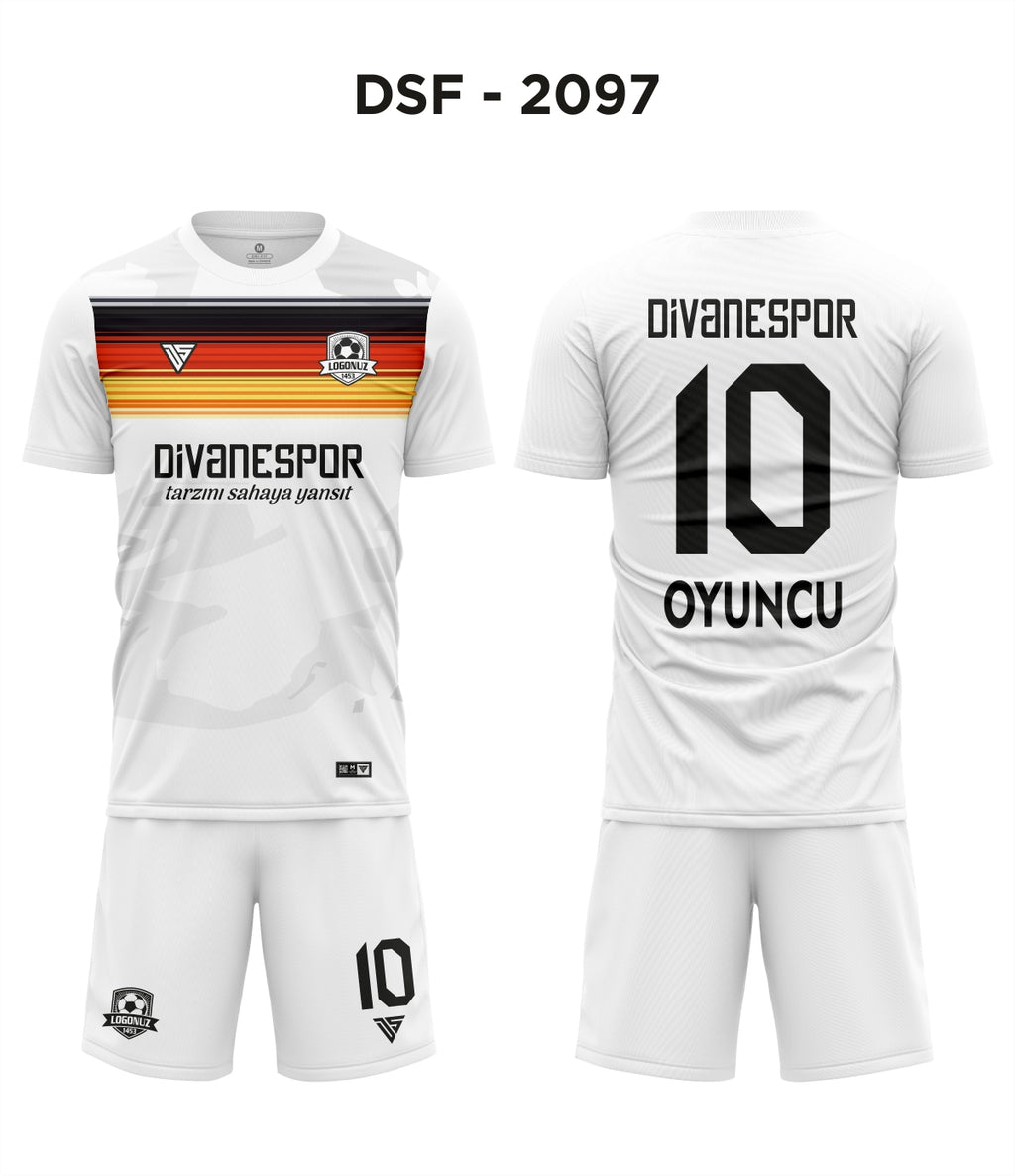 DSF 2097 Almanya Beyaz Futbol Forma