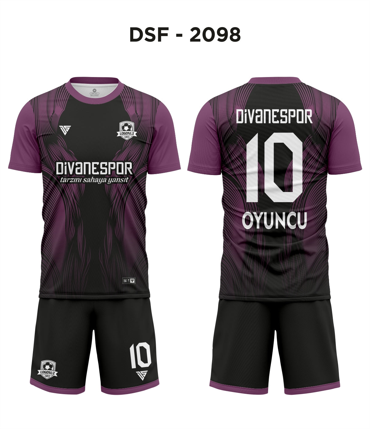 DSF 2098 Juventus Mor Futbol Forma