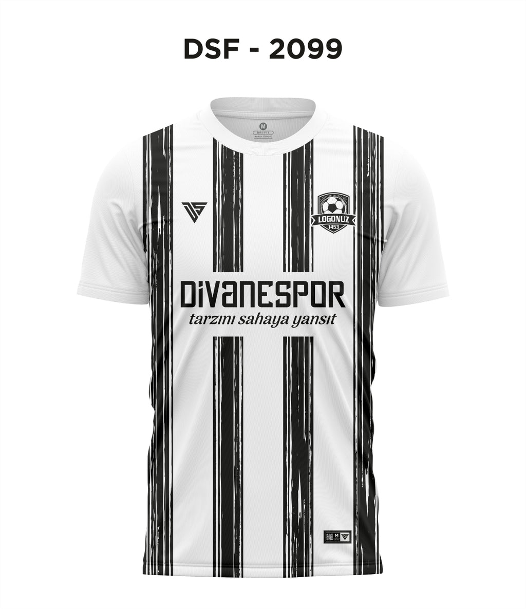 DSF 2099 Juventus Beyaz-Siyah Futbol Forma