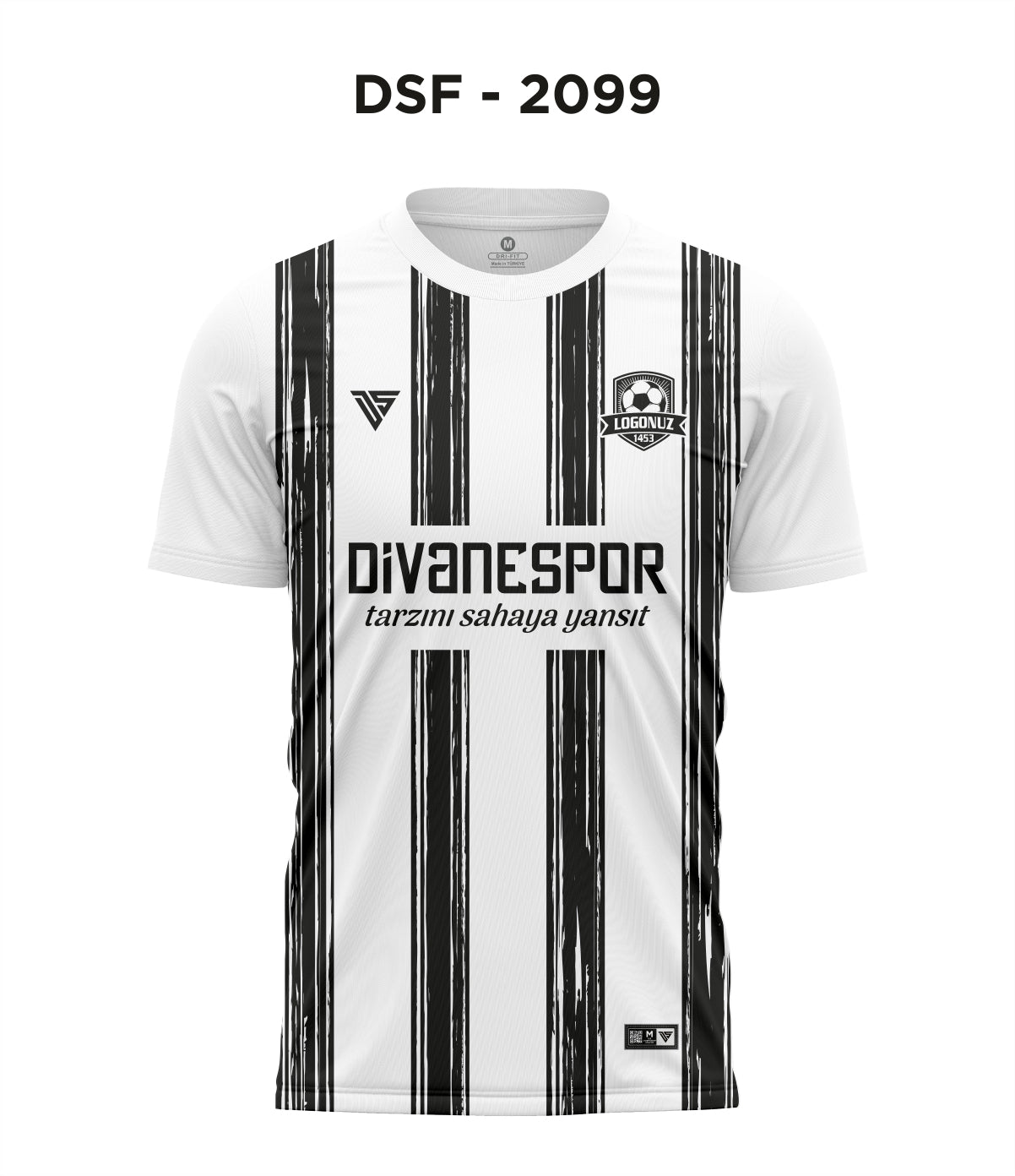 DSF 2099 Juventus Beyaz-Siyah Futbol Forma