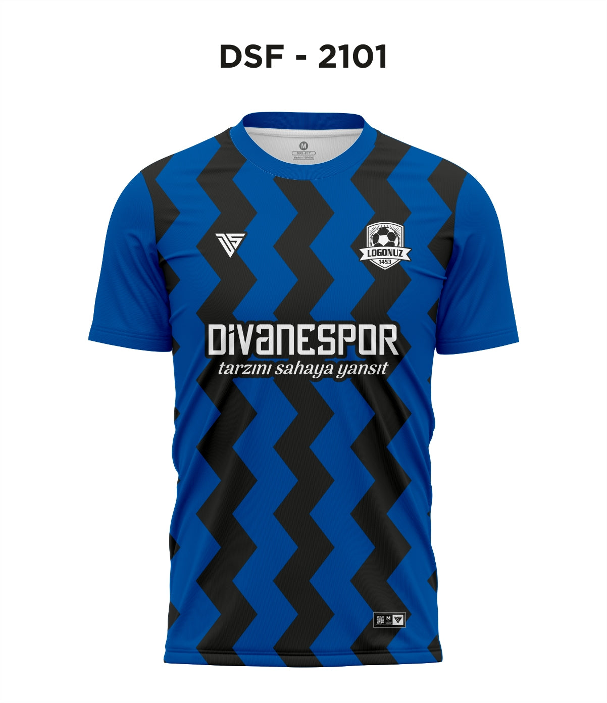 DSF 2101 İnter Mavi-Siyah Futbol Forma