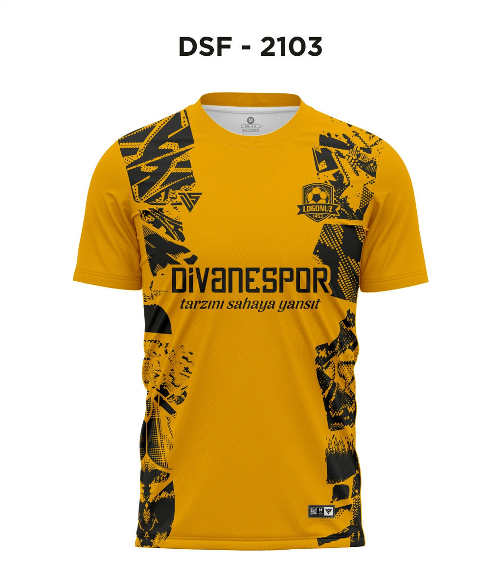 DSF 2103 İnter Sarı-Siyah Futbol Forma