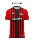 DSF 2107 Milan Kırmızı-Siyah Futbol Forma