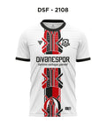 DSF 2108 Milan Beyaz-Siyah-Kırmızı Futbol Forma