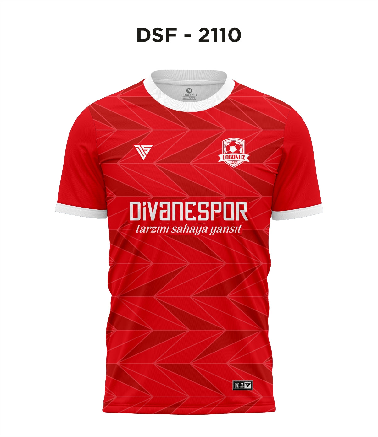 DSF 2110 Arsenal Kırmızı Futbol Forma