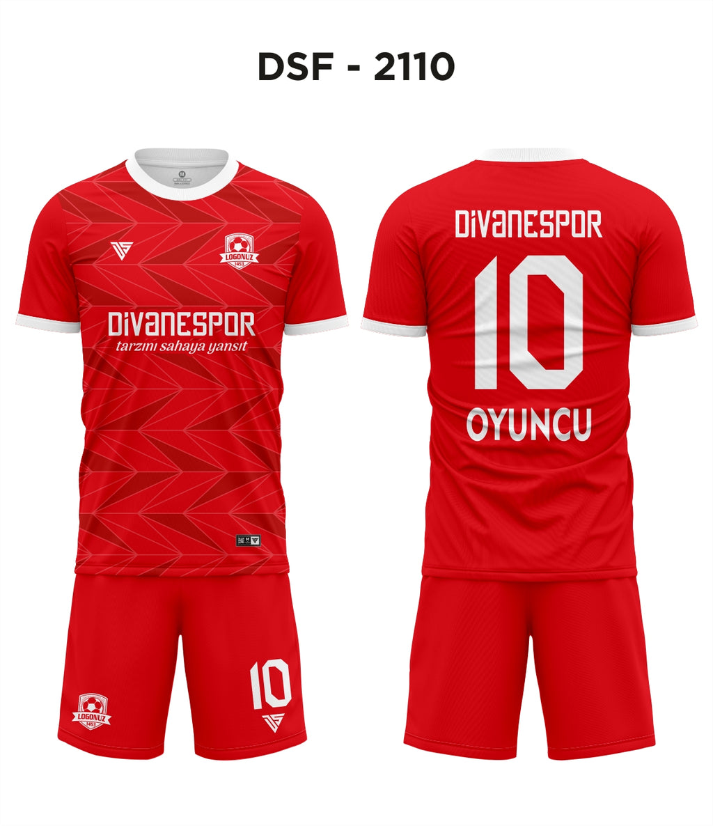 DSF 2110 Arsenal Kırmızı Futbol Forma
