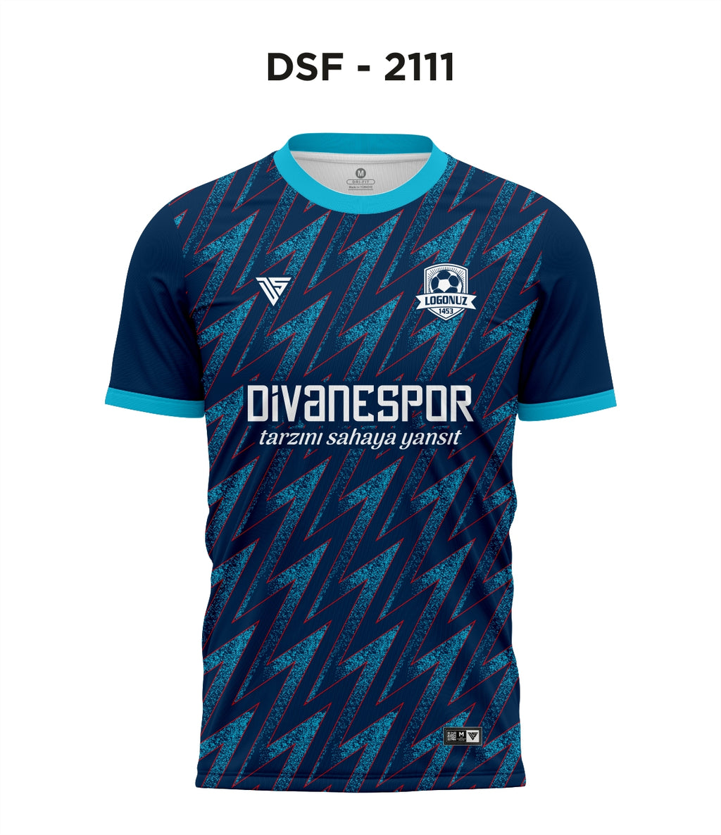 DSF 2111 Arsenal Lacivert-Turkuaz Futbol Forma