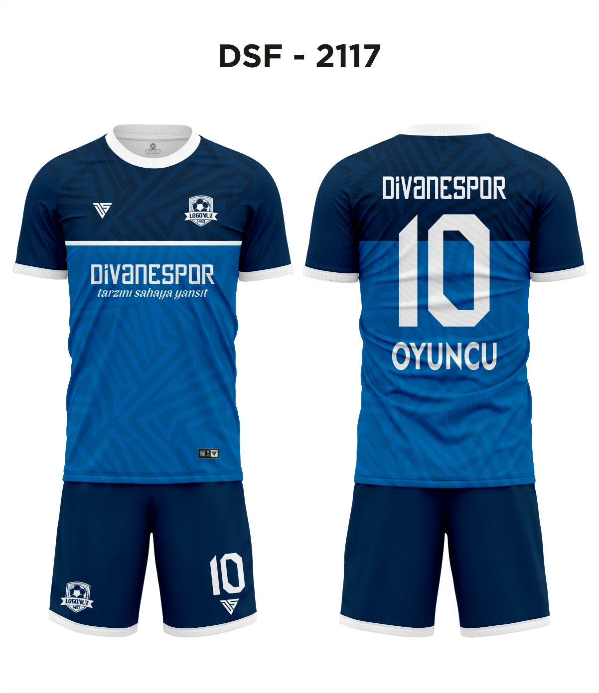 DSF 2117 Mavi-Lacivert Futbol Forma