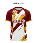 DSF 2121 Roma Bordo-Sarı Futbol Forma
