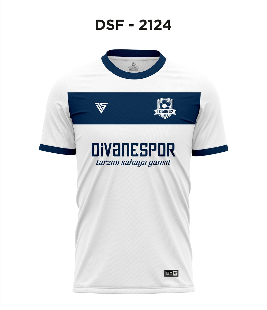 DSF 2124 Beyaz-Lacivert Futbol Forma