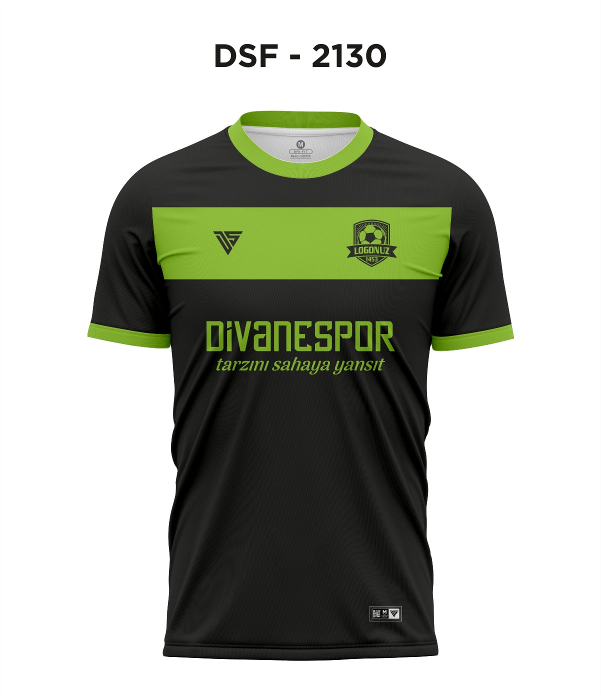 DSF 2130 Siyah-Citro Futbol Forma