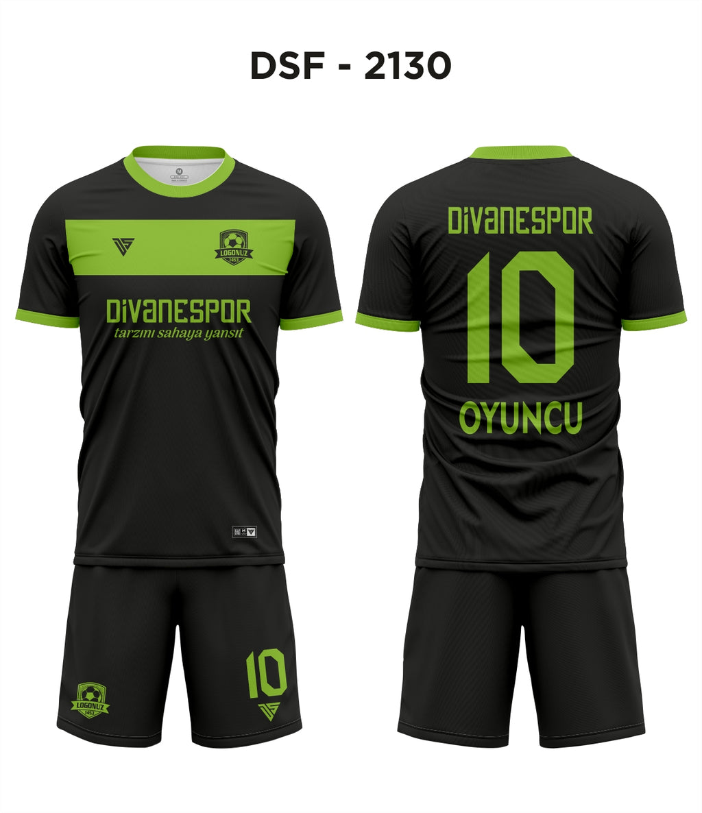 DSF 2130 Siyah-Citro Futbol Forma