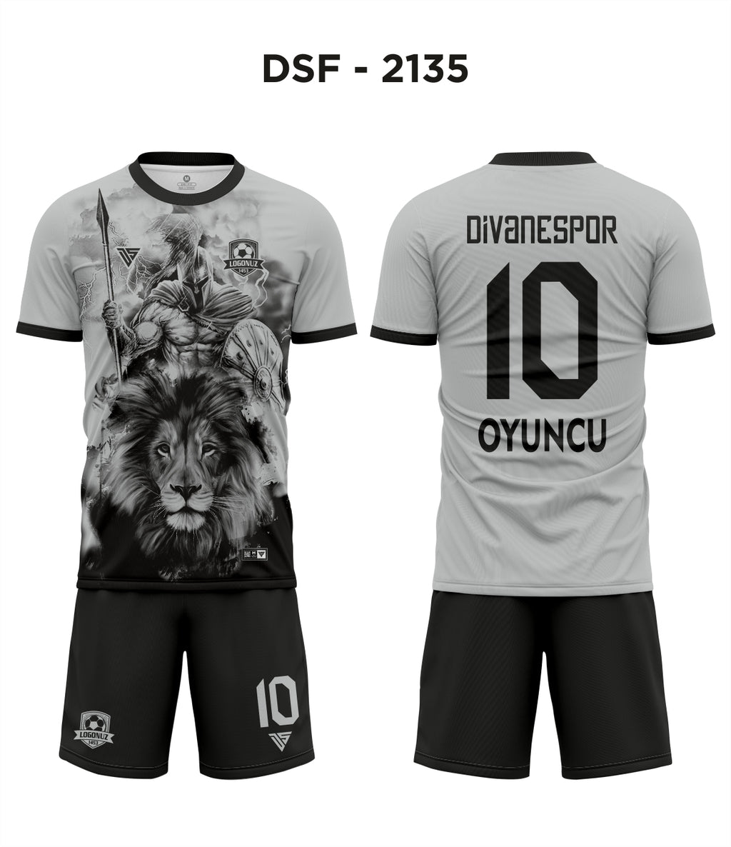DSF 2135 Gri-Siyah Futbol Forma