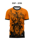 DSF 2136 Turuncu-Siyah Futbol Forma