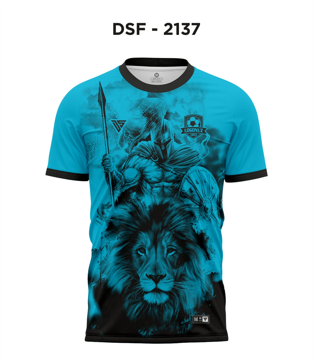 DSF 2137 Turkuaz-Siyah Futbol Forma