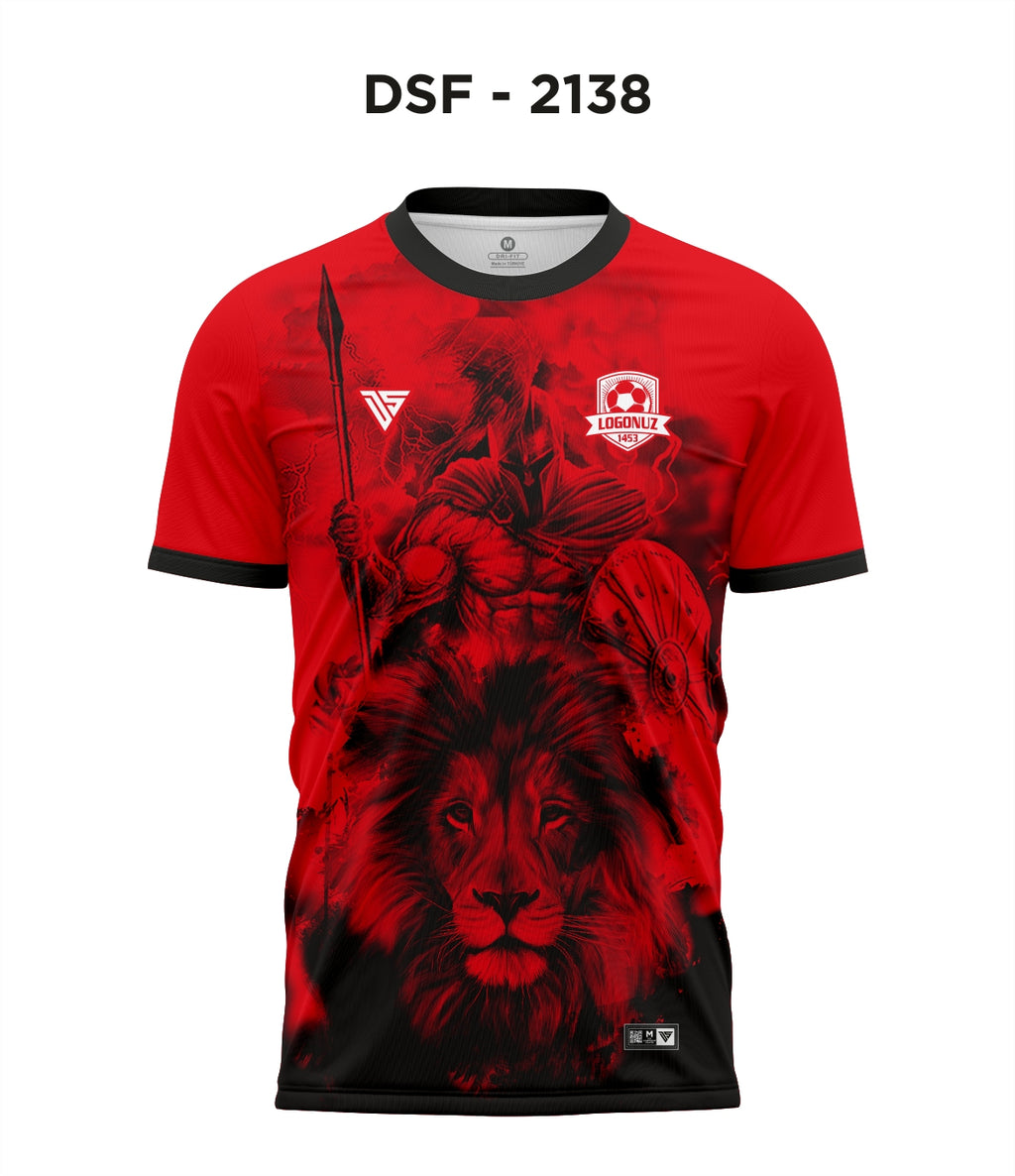 DSF 2138 Kırmızı-Siyah Futbol Forma
