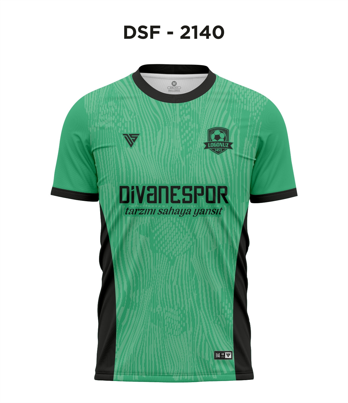 DSF 2140 A.Madrid Yeşil-Siyah Futbol Forma